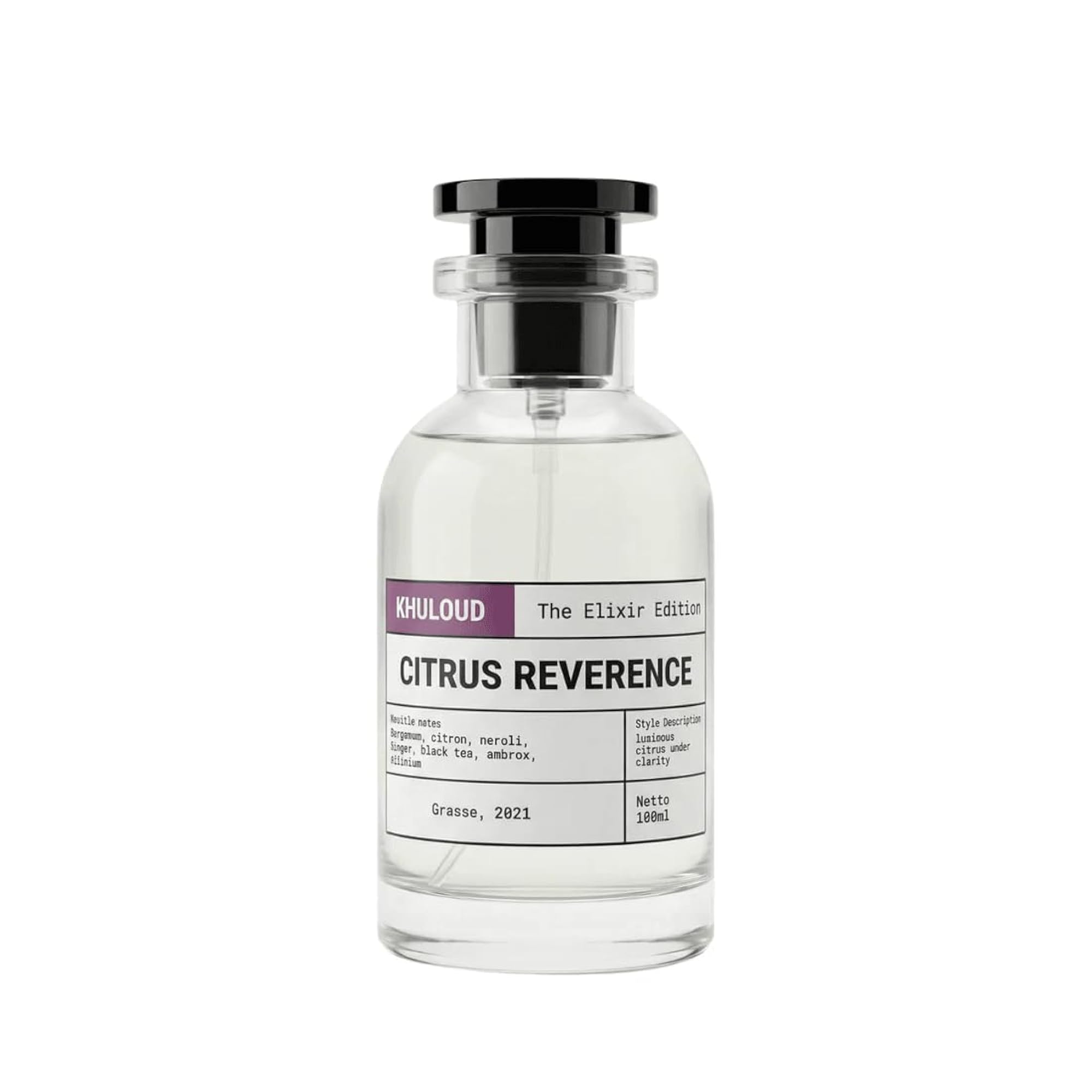 Citrus Reverence Unisex Eau De Parfum, Long Lasting Fresh Fragrance